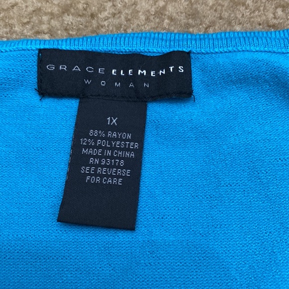 Ladies blouse size 1X - Picture 2 of 4